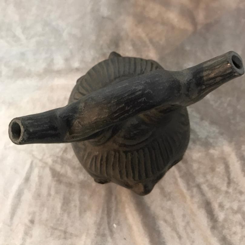 モチェ土器　アンデス土器　100～800年頃　ペルー　プレインカ　注口壺