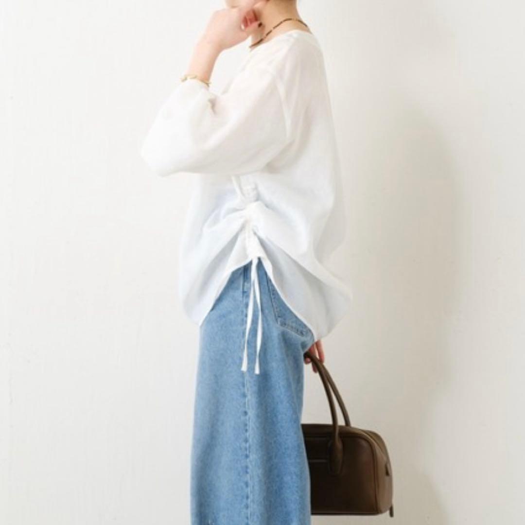 【タグ付】25SS コラージュ ガリャルダガランテ ジップドロストブラウス