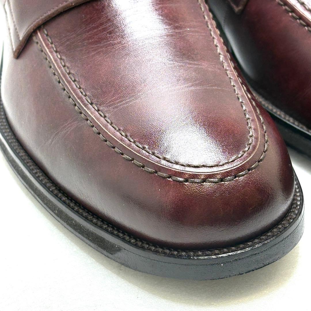 人気モデル ASICS RUNWALK 本革 ローファー 25.5cm