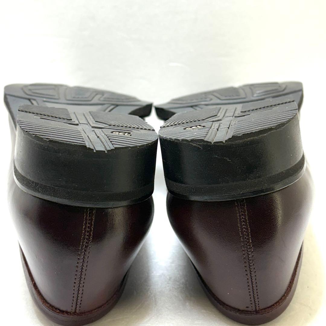 人気モデル ASICS RUNWALK 本革 ローファー 25.5cm