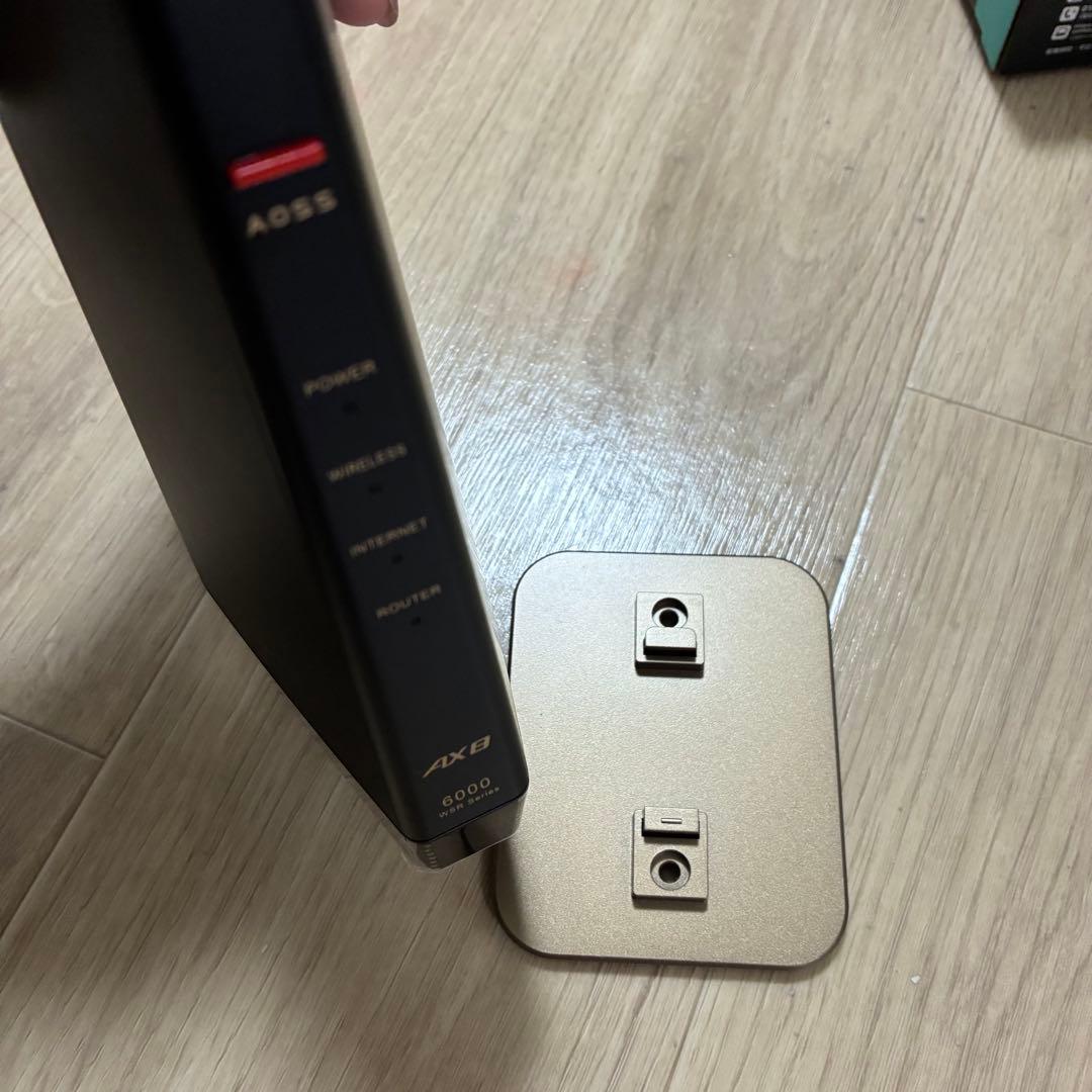 BUFFALO WXR-6000AXP-ABK Wi-Fi 6 ルーター