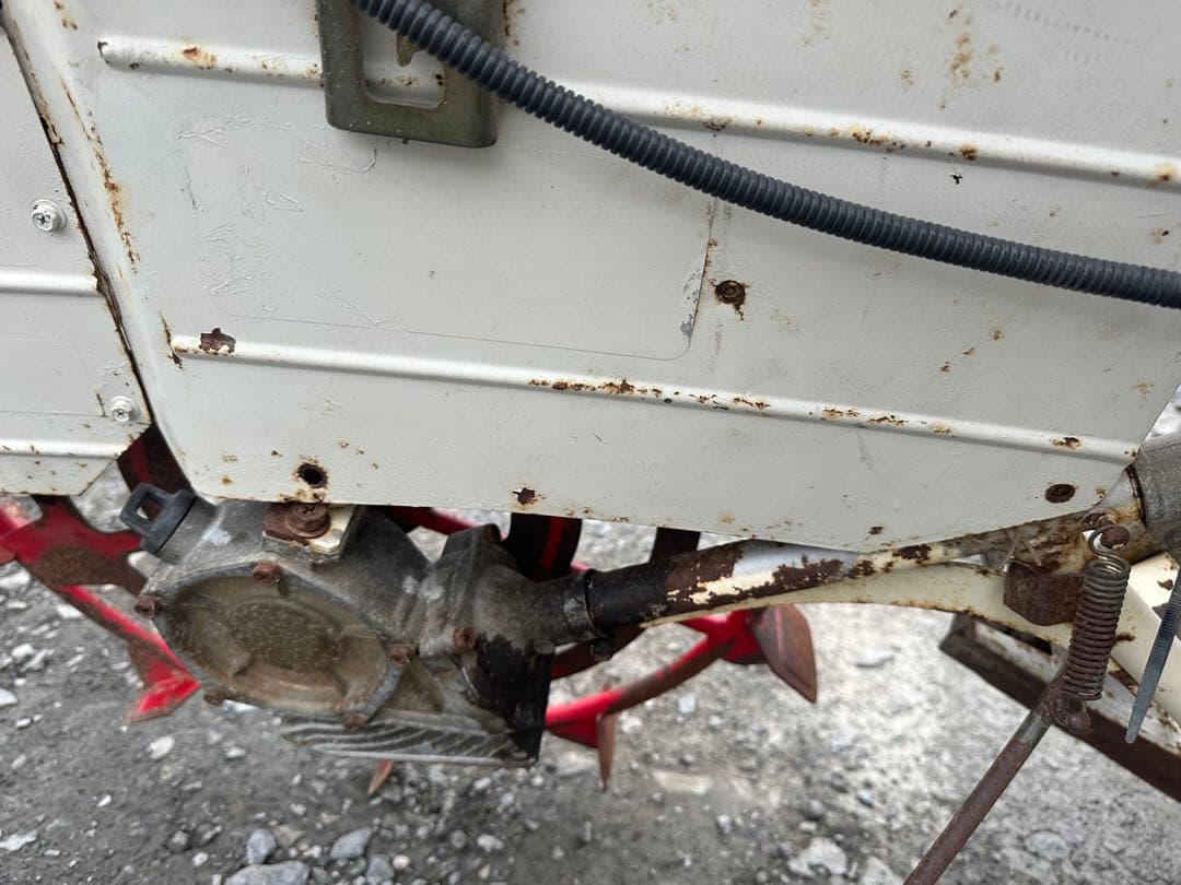 丸山田面ライダー　溝切機　乗用　水田溝切り 発機械の作動状態は良好岩手県奥州市発