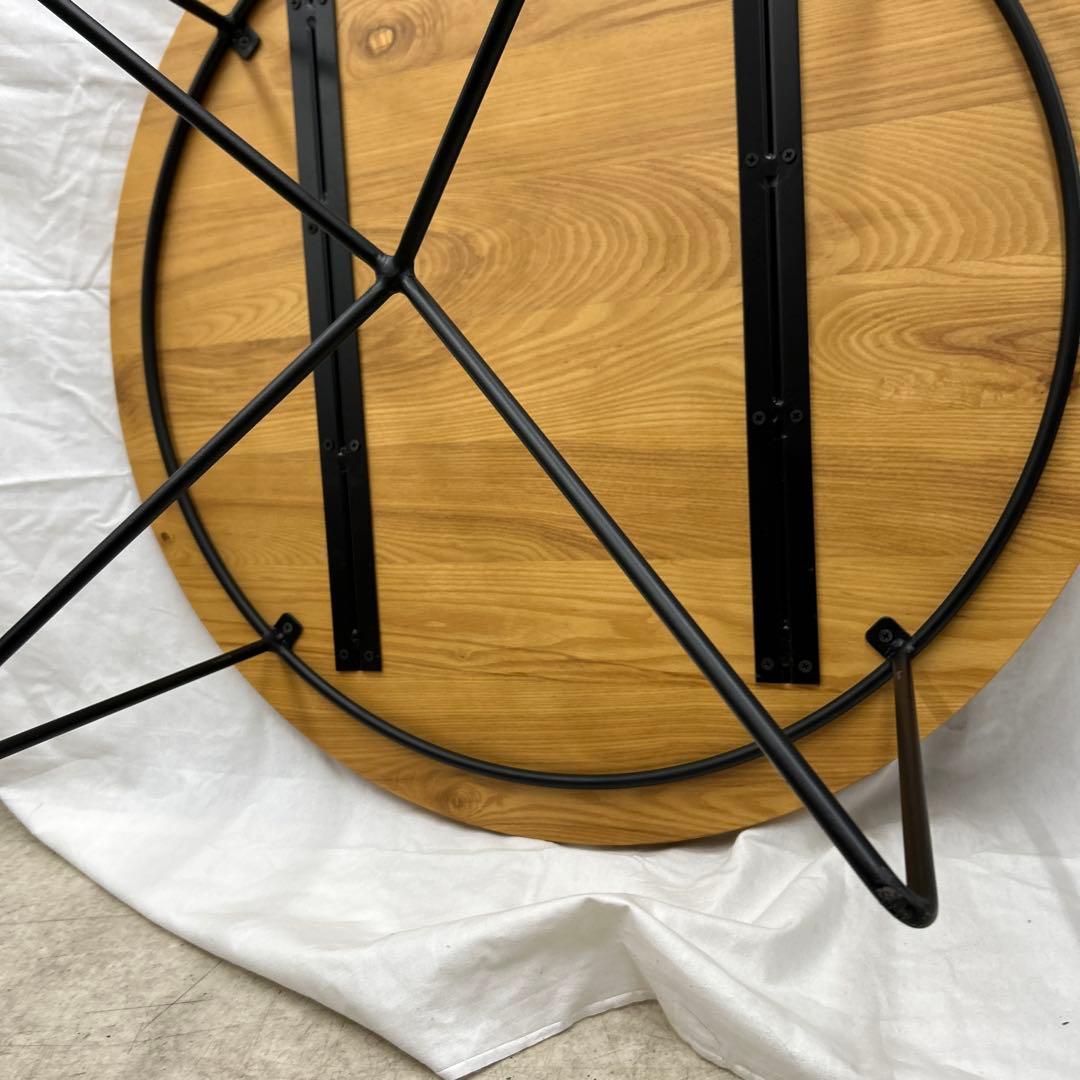 アッシュローテーブル 丸テーブル 丸 テーブル ローテーブル