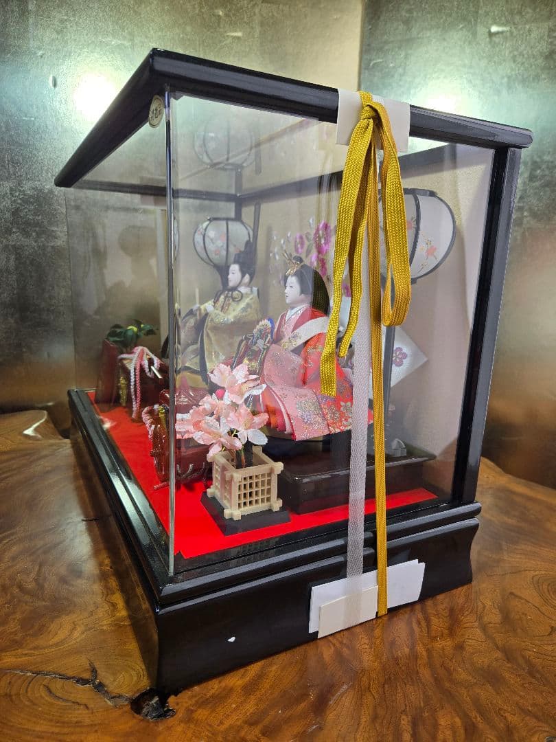 【一点限り】雛人形 ケース飾り　K45