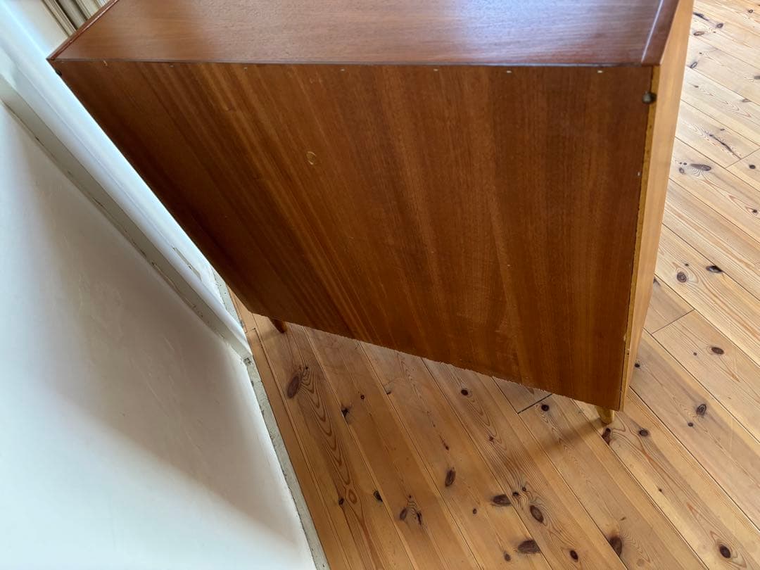 北欧ヴィンテージ　デンマーク　チーク　シェルフ