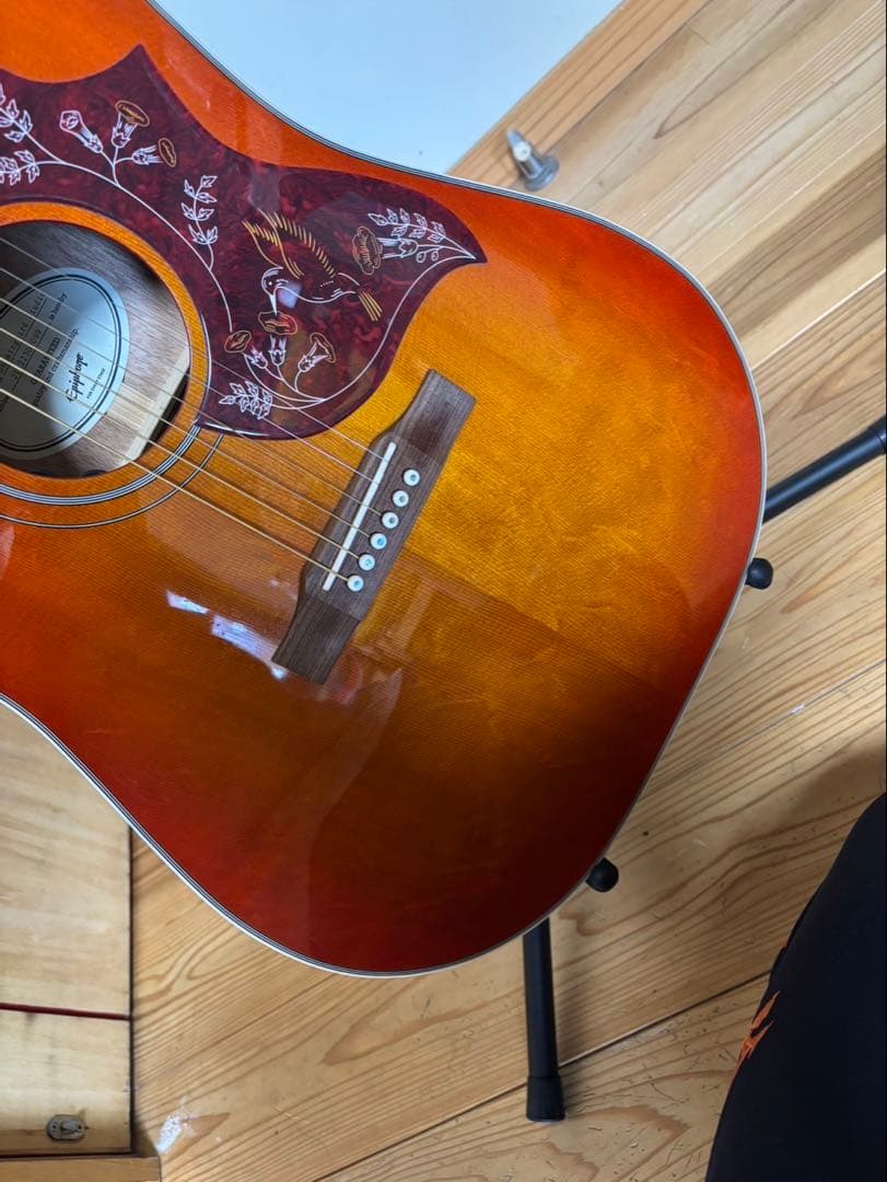 Epiphone エピフォンby Gibson ハミングバード　美品　エレアコ