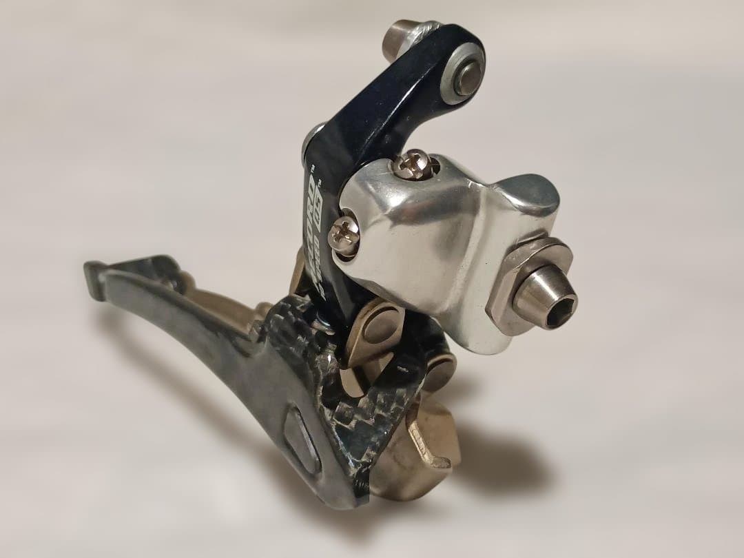 カンパニョーロ RECORD 10速 FD QS 直付 カーボン/チタン