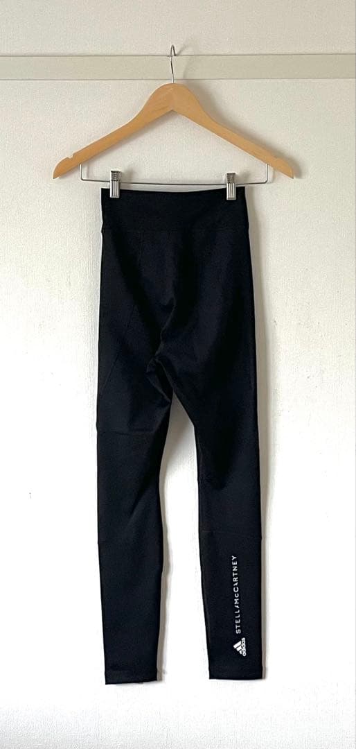 【未使用級】アディダス×ステラマッカートニー トレーニングタイツ 黒レギンス L