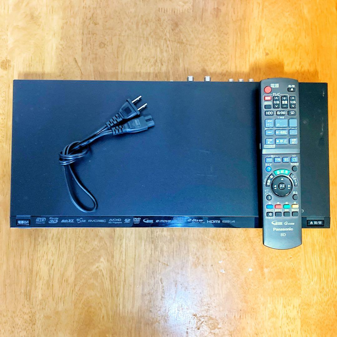 リモコン無し　Panasonic ブルーレイ レコーダー HDD 500GB