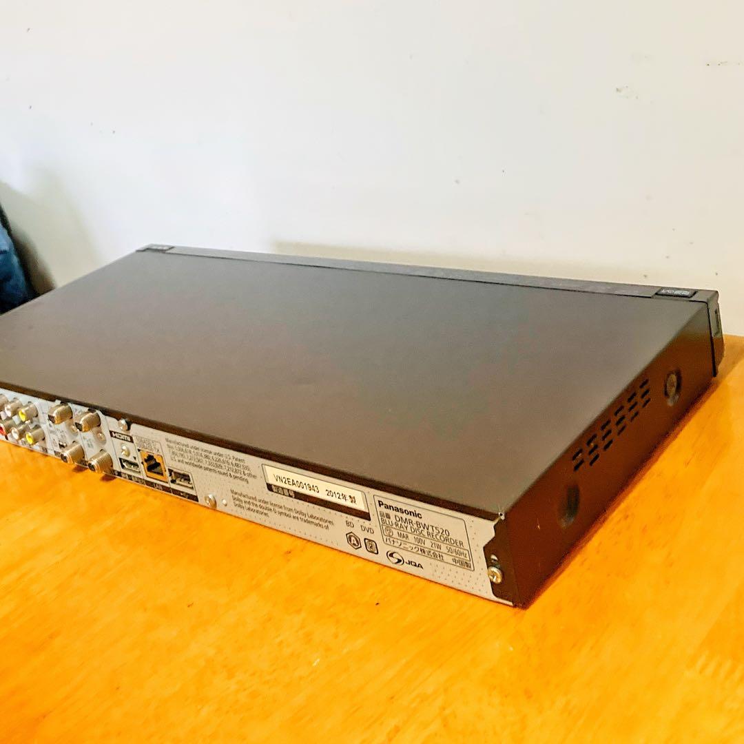 リモコン無し　Panasonic ブルーレイ レコーダー HDD 500GB