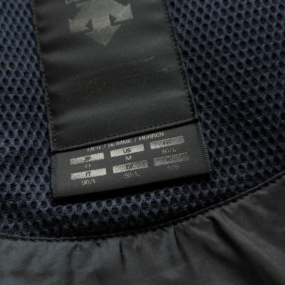 デサントオルテライン VECTOR ダウンジャケット ダークネイビー O