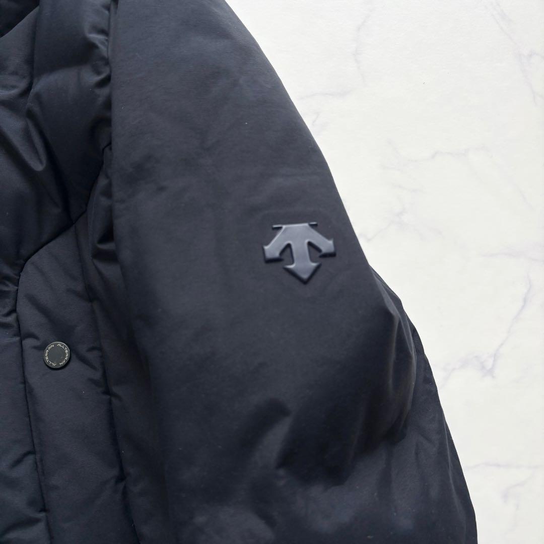 デサントオルテライン VECTOR ダウンジャケット ダークネイビー O