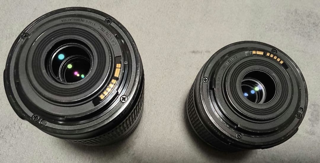 ひ*り様 Canon EF-S 55-250mm & 18-55mm レンズ