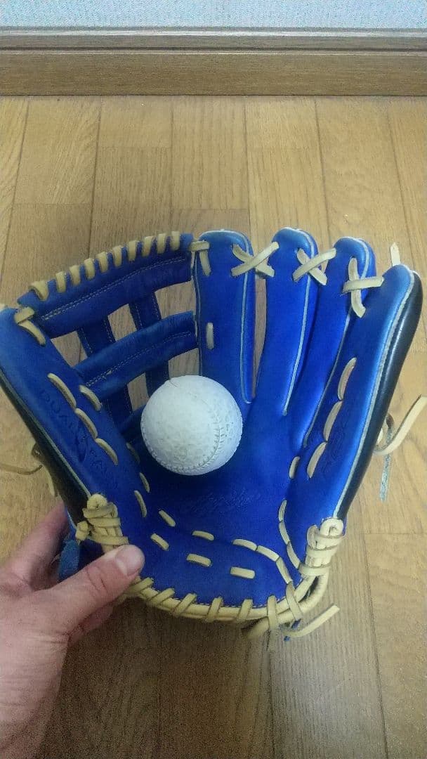 【即戦力】ローリングス Rawlings 軟式グローブ オールラウンド 青