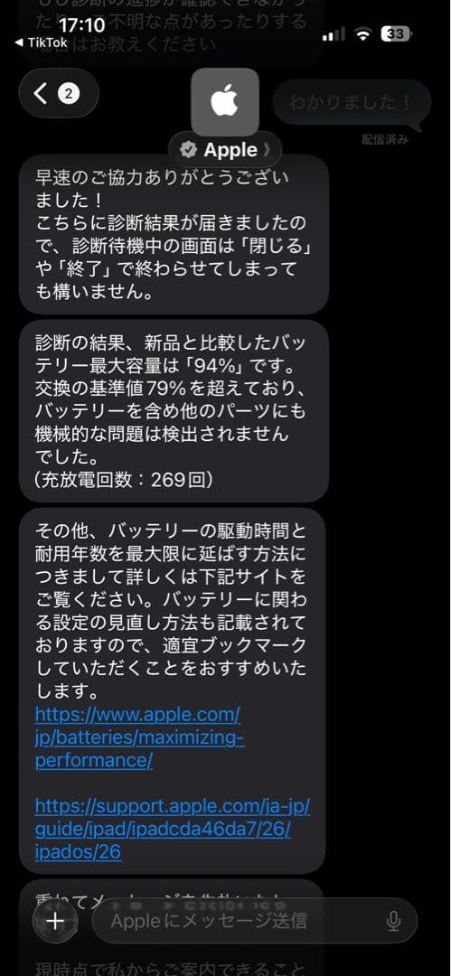 Apple iPad 第10世代ブルー 本体 256GB