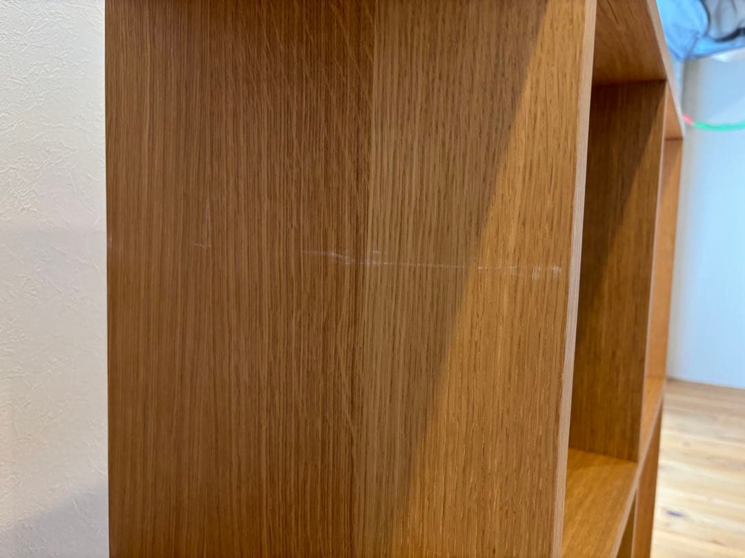 無印良品　スタッキングシェルフ　オーク