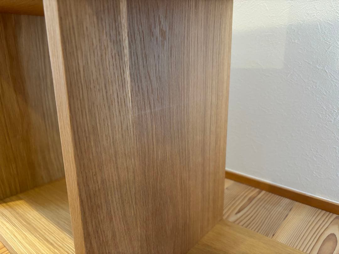 無印良品　スタッキングシェルフ　オーク