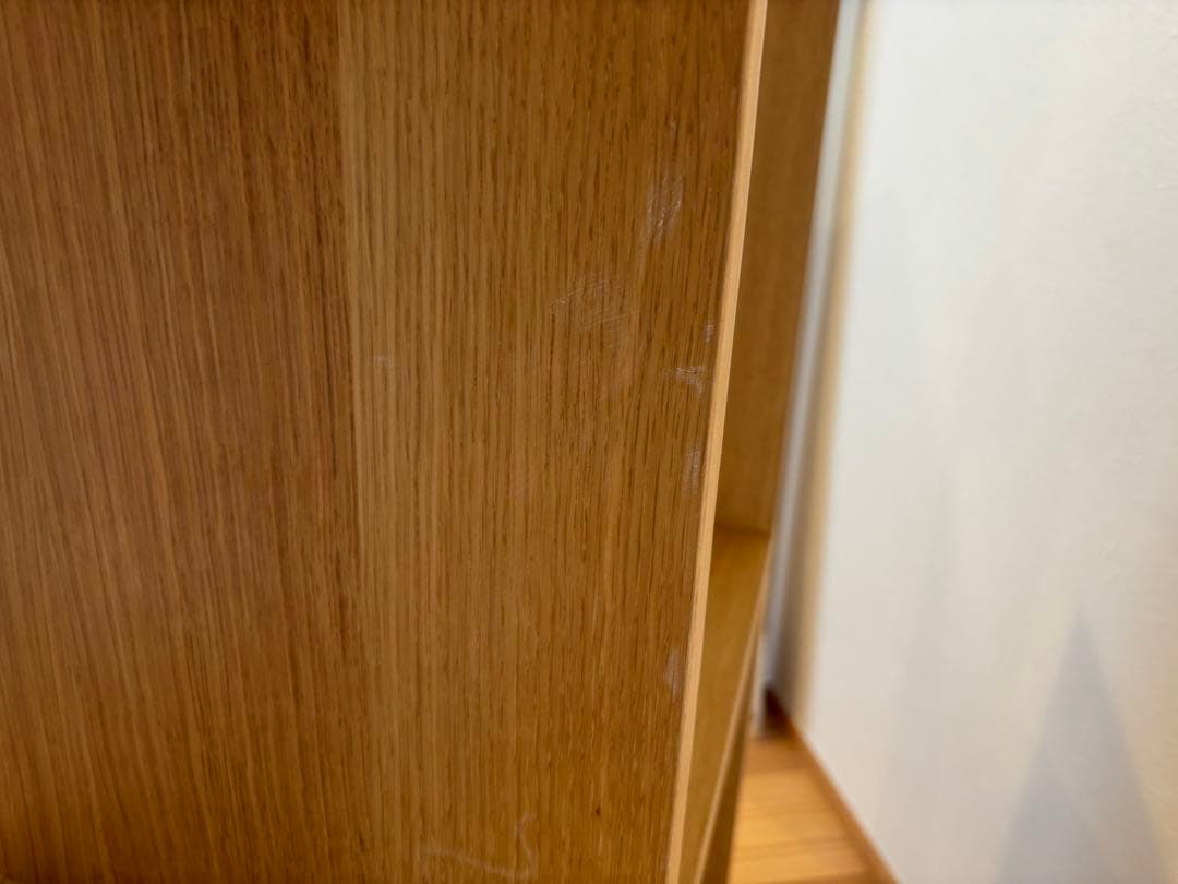 無印良品　スタッキングシェルフ　オーク