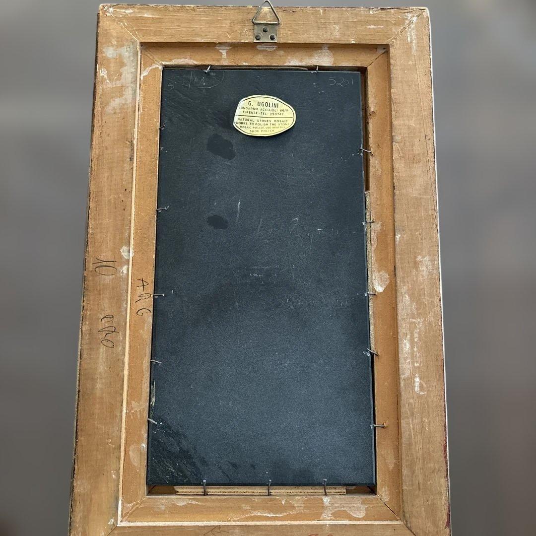 イタリアフィレンツェの石作りのウォールアート、壁かけ