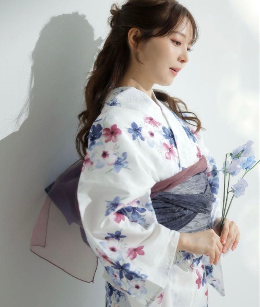 Dita 浴衣3点セット 水彩の京ならべ