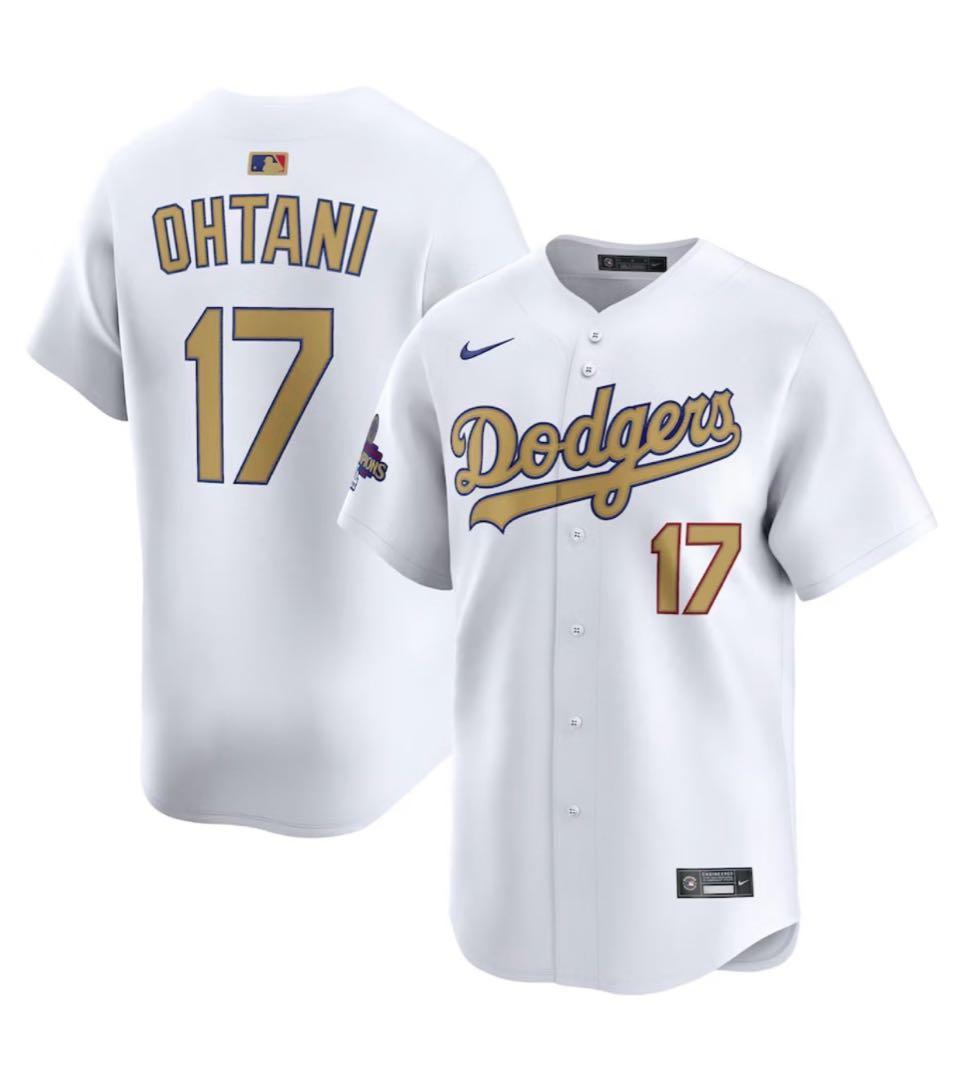 ドジャース　大谷翔平 選手　ゴールド コレクション　ユニフォーム　Ｌ