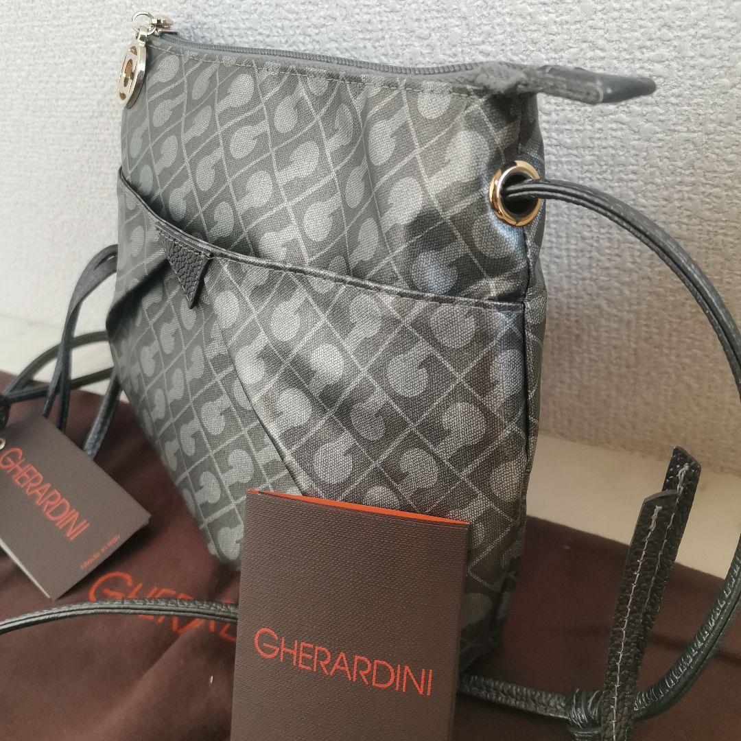 【新品・タグ付き・保存袋あり】GHERARDINI ソフティ ショルダーバッグ