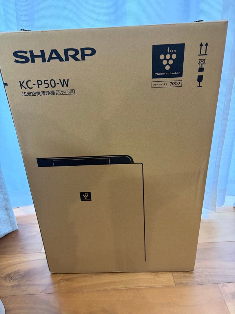 a*y様 SHARP 空気清浄機 加湿機能付き ホワイト