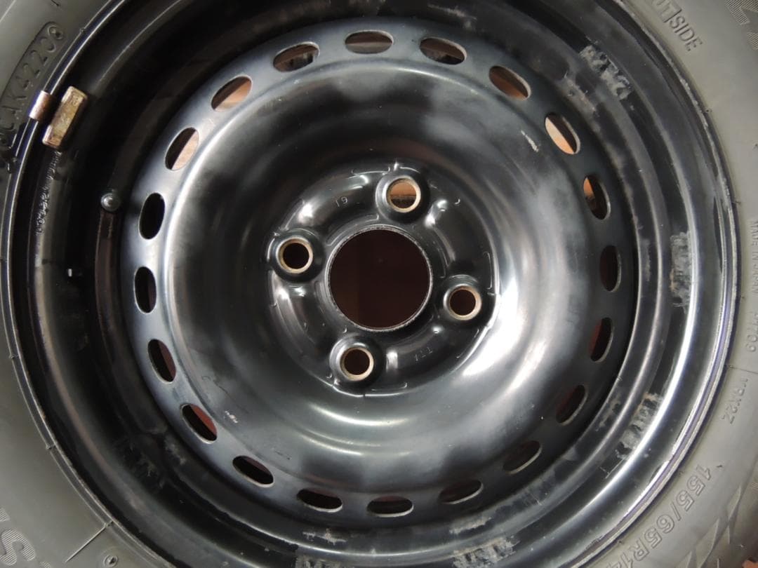 A89　155/65R14　ブリヂストン　スタッドレス　4本　N-BOXに