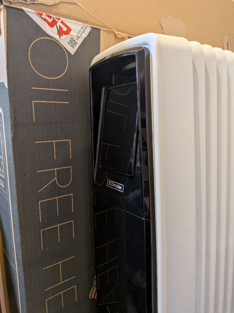 【美品】DIMPLEX EVR12ECOMBA1 B05 オイルフリーヒーター