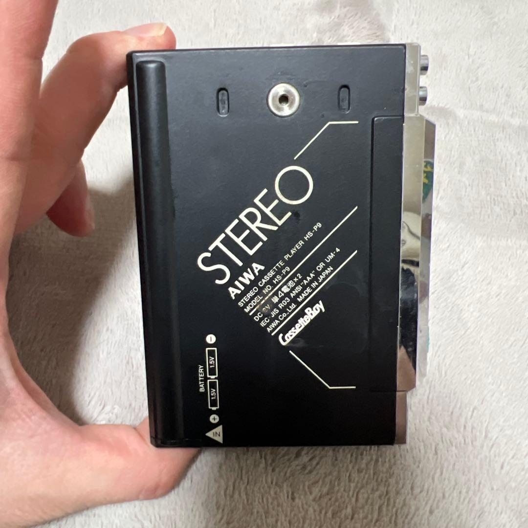 AIWA カセットプレーヤー HS-P9 ジャンク品