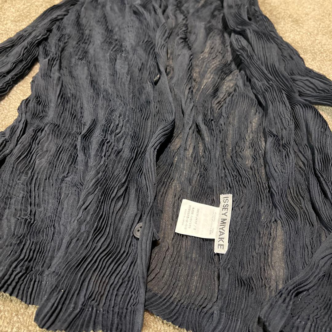 イッセイミヤケ　カーディガン