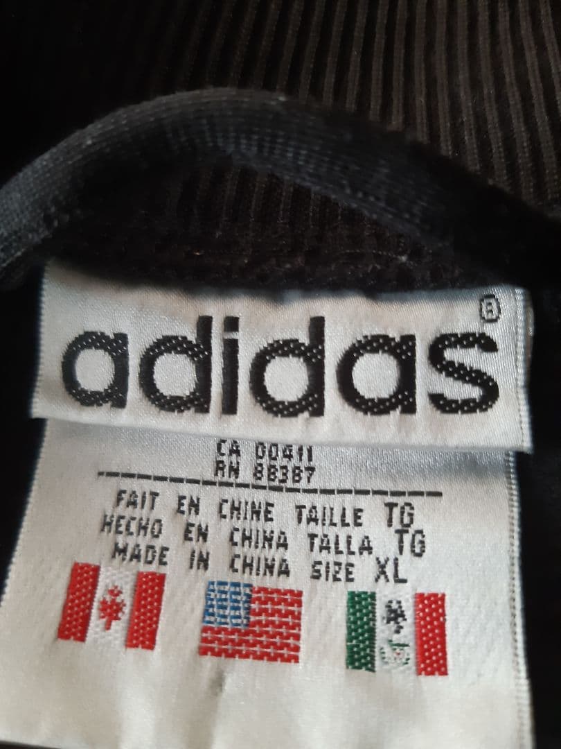 貴重adidasアディダス ATP型ジャージトラックジャケットRUNDMC XL