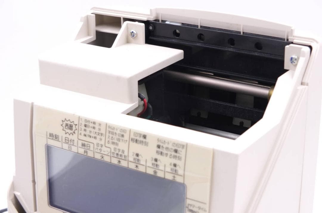 ★美品 清掃済SEIKO タイムレコーダー QR-430 + 新品カード20枚