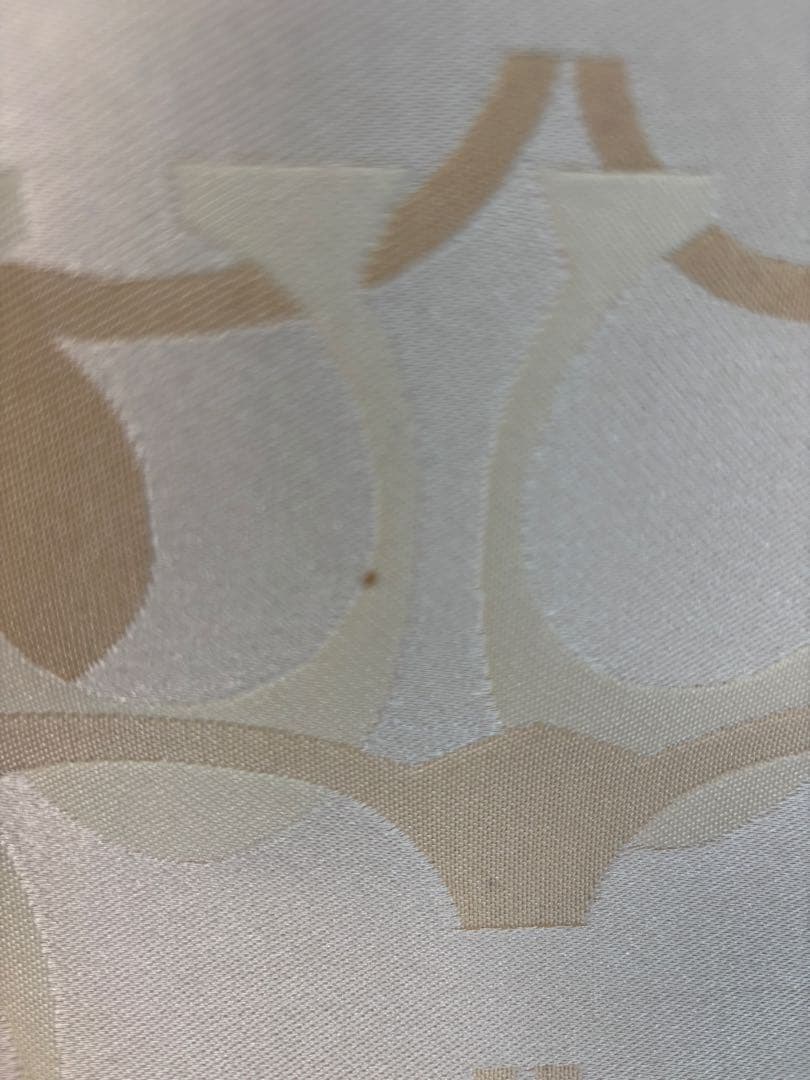 トートバッグ ホワイト/ベージュ 合成皮革