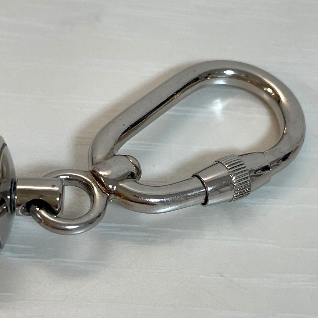 グッチ GUCCI キーホルダー　キーリング　カラビナ シルバー