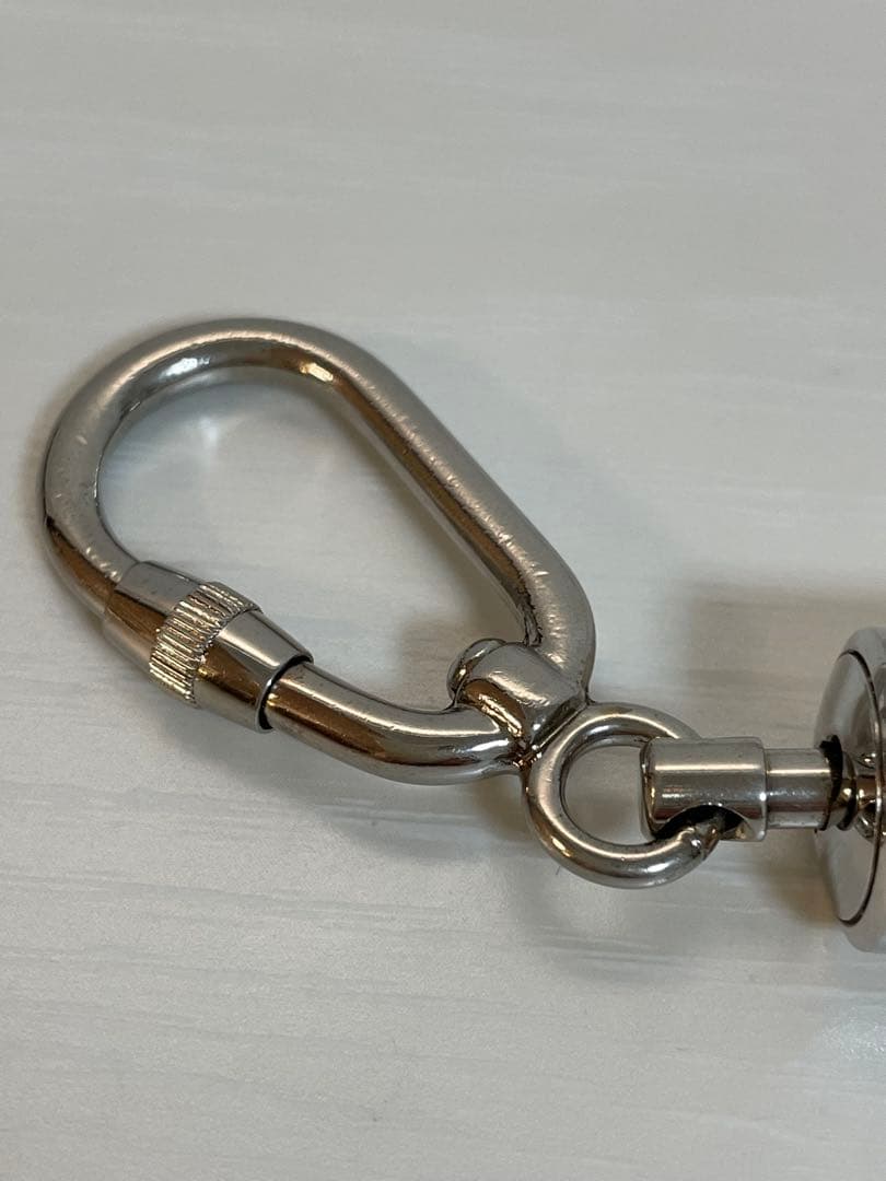 グッチ GUCCI キーホルダー　キーリング　カラビナ シルバー