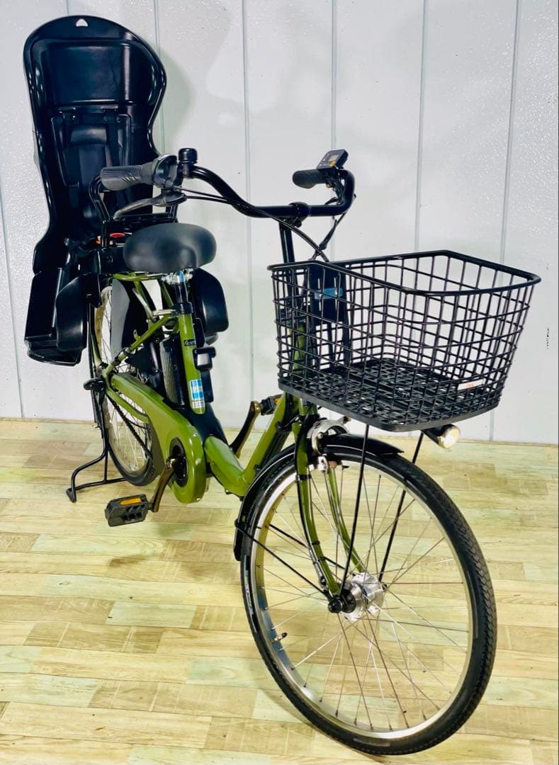 2634パナソニック12アンペア 24インチ子供乗せ電動アシスト自転車