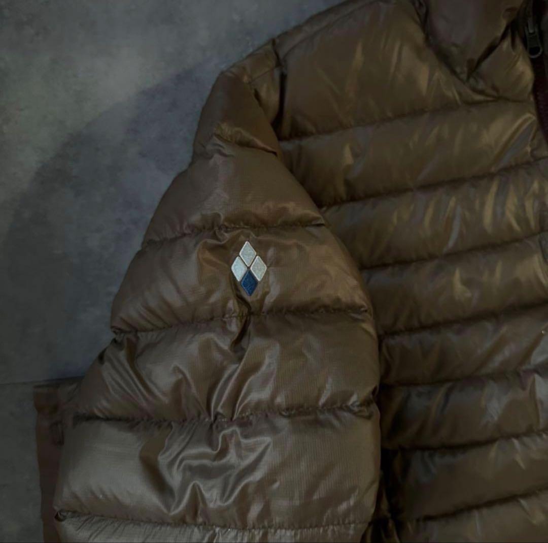 montbell スペリオダウン ブラウン ワインレッド