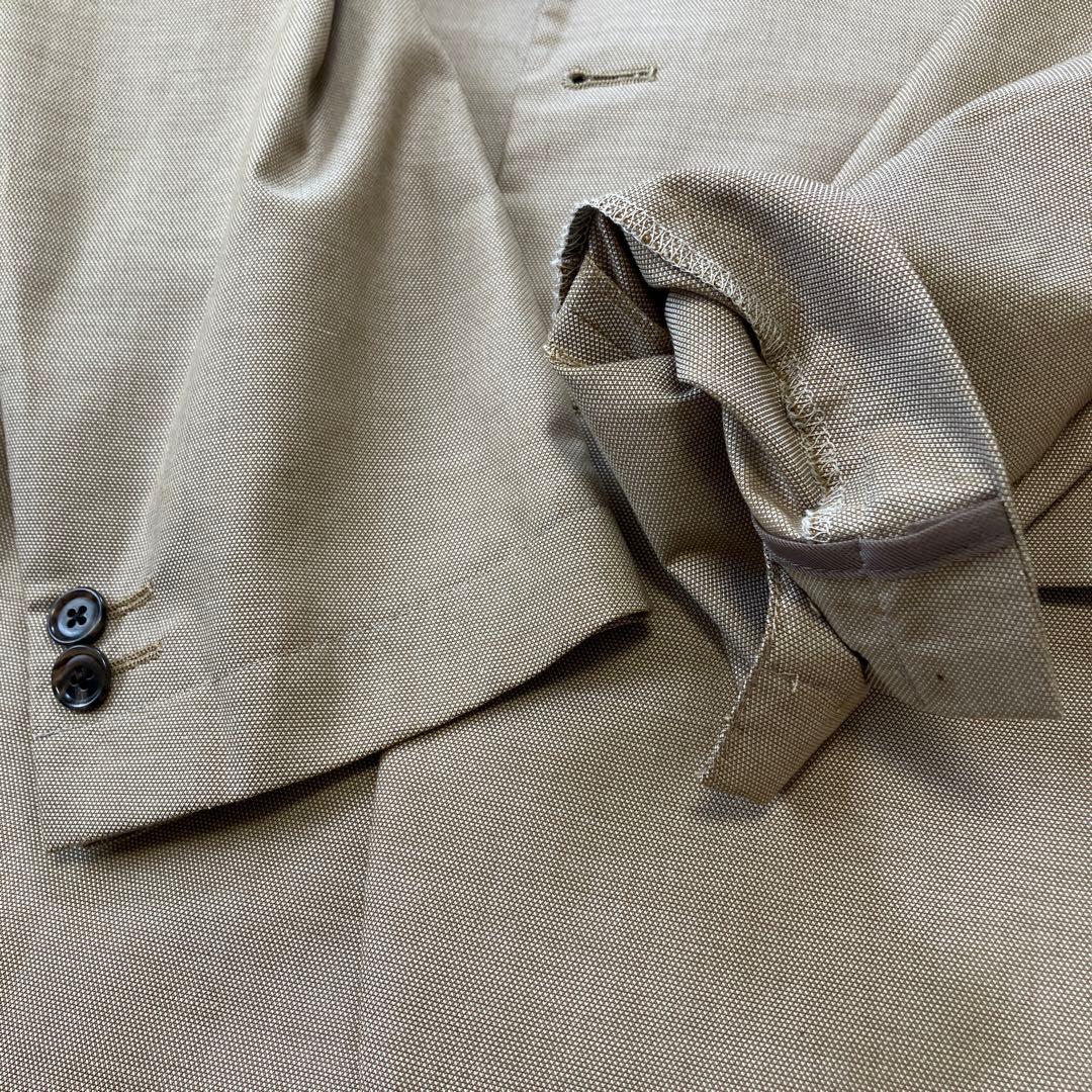 ユナイテッドアローズ　洗える　現行　セットアップ　ライトベージュ　春夏　M/S