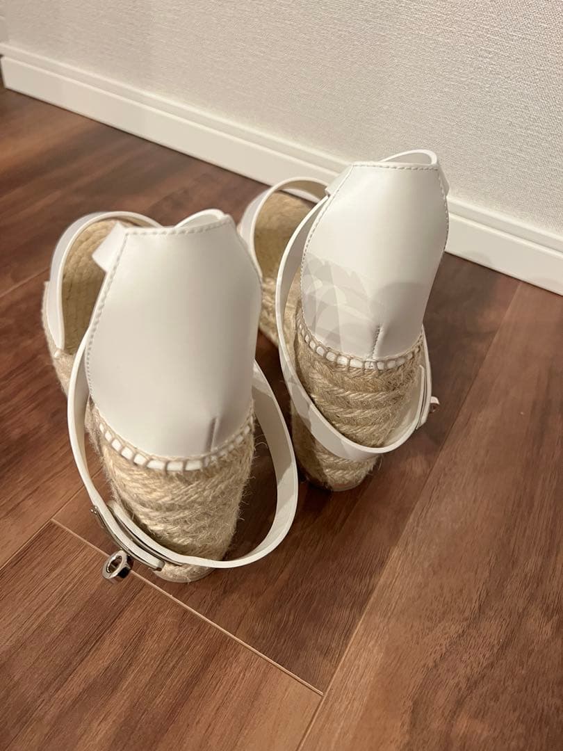 ユッピー　エルメスHERMES　エスパドリーユ　サンダル