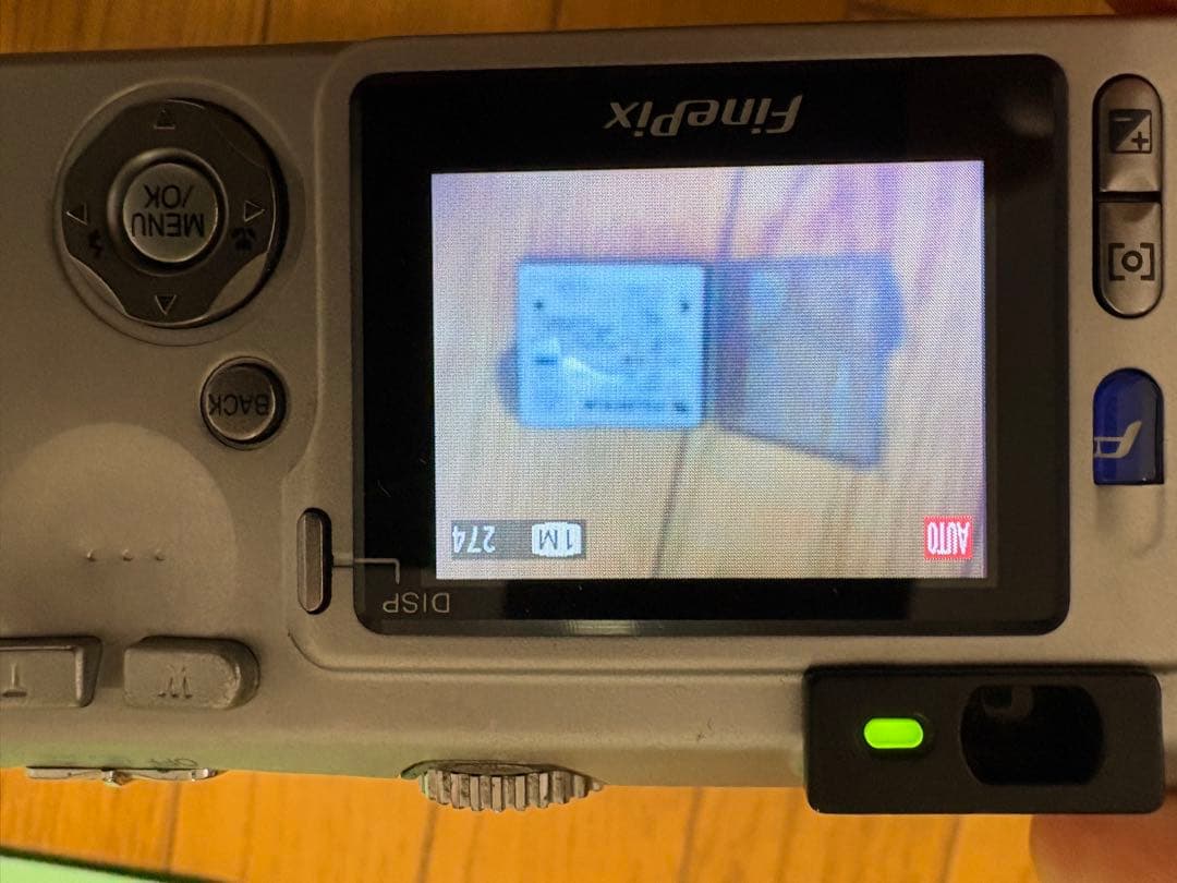 【稼働品】Fujifilm FinePix F700 デジカメ　予備電池