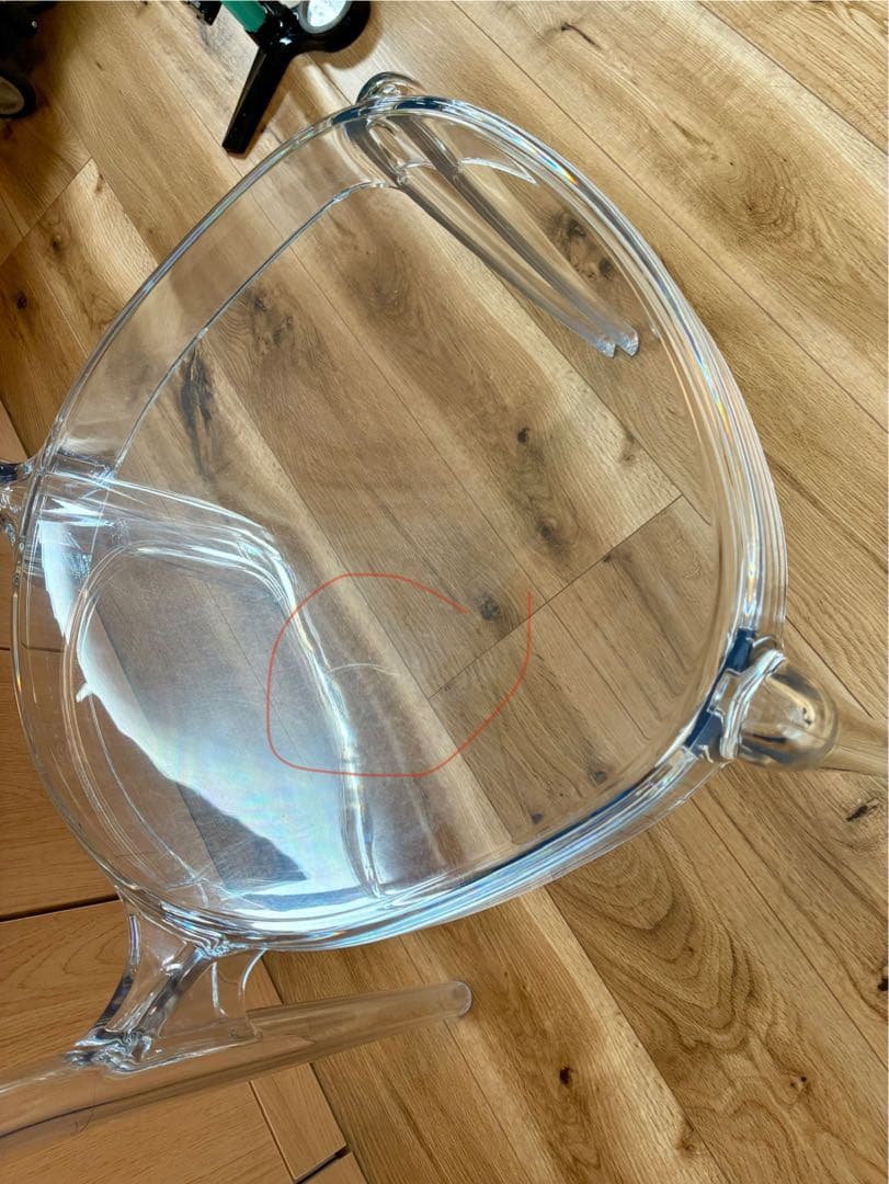 サマー　Calligaris Parisienne クリアチェア イタリア