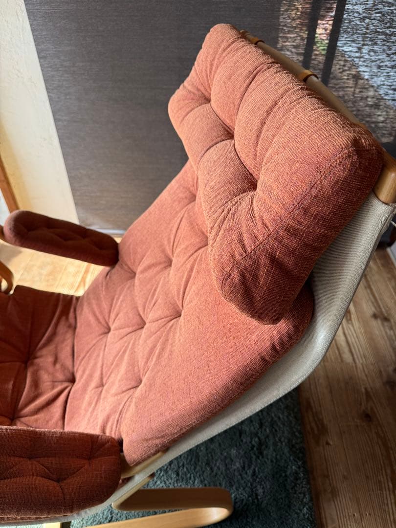 天童木工　BRUNO MATHSSON 1人掛け (オットマン別)