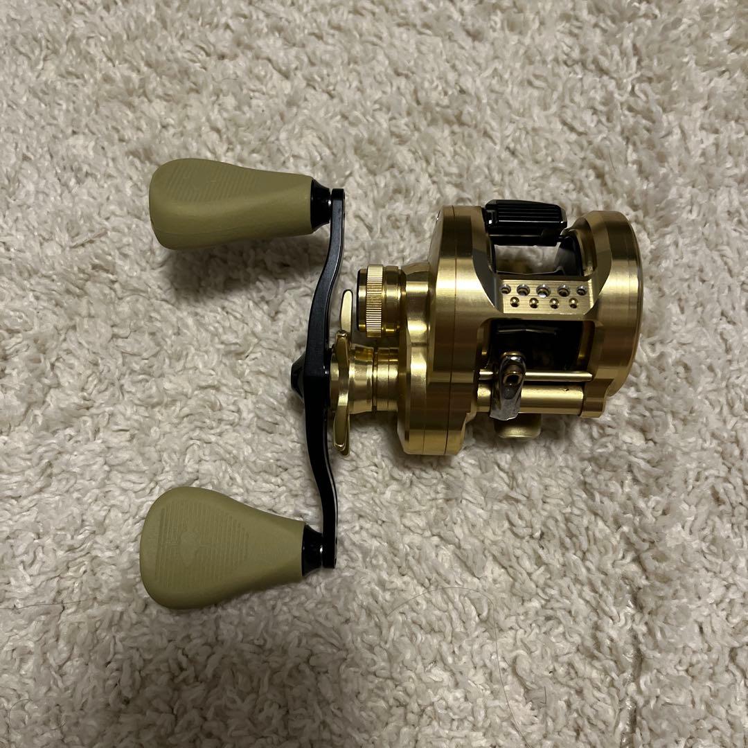 カルカッタコンクエスト200xg バリアルハンドル100 ブラック