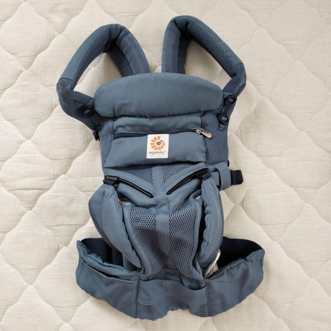 双子 抱っこ紐 エルゴベビー オムニ360 クールエアメッシュ ２点セット