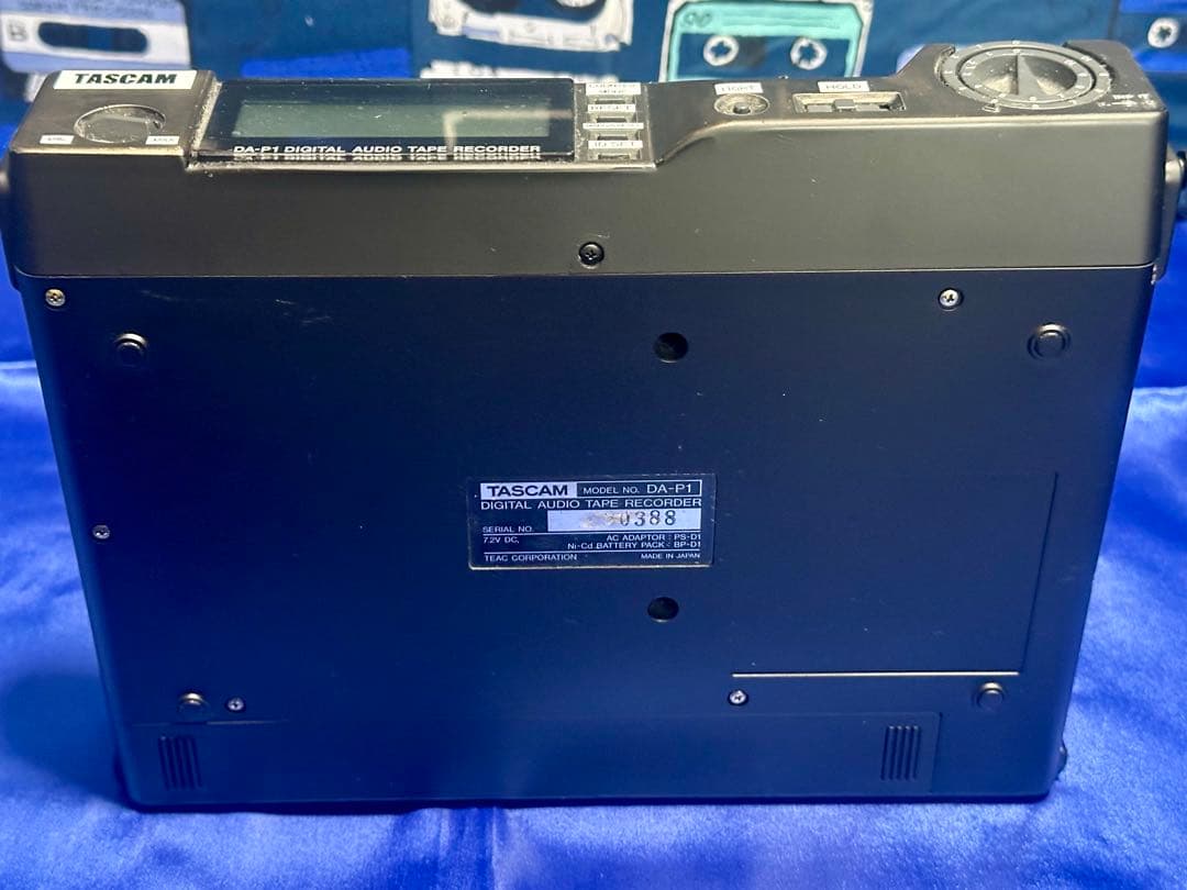 TASCAM プロ用ポータブルDATの名機　DA-P1 整備動作品