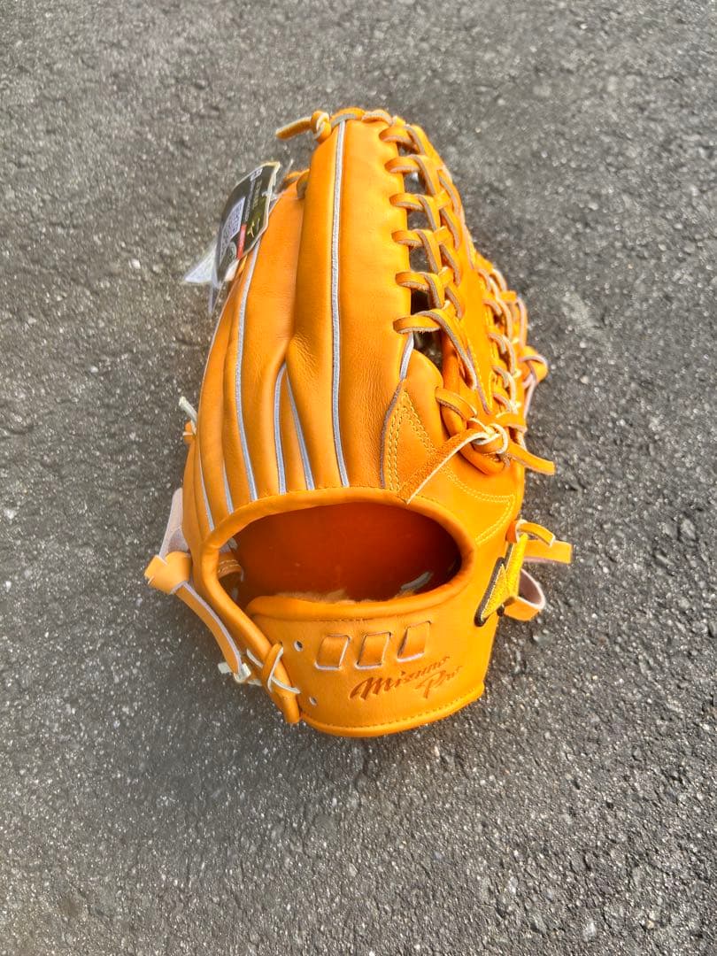 【新品未使用・タグ付き】【硬式】【ミズノプロ】【外野用】【袋付き】