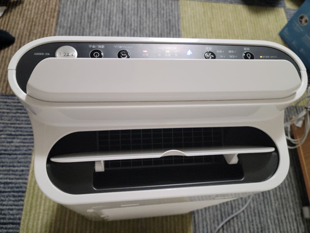 美品　SHARP KC-S500Y-W 加湿空気清浄機 ホワイト　2023年製