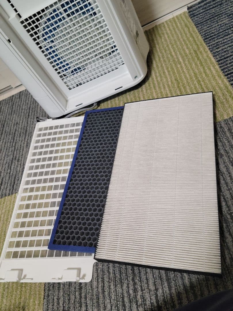 美品　SHARP KC-S500Y-W 加湿空気清浄機 ホワイト　2023年製