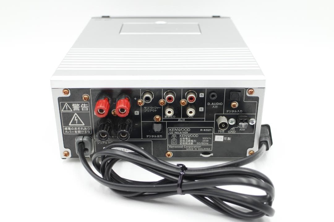 Kenwood K-521 動作良好 高品位デジタルアンプ 3バンドEQ 多入力